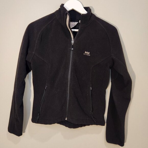 Helly Hansen Black Fleece Full Zip Jacket - Size XS - Picture 1 of 9